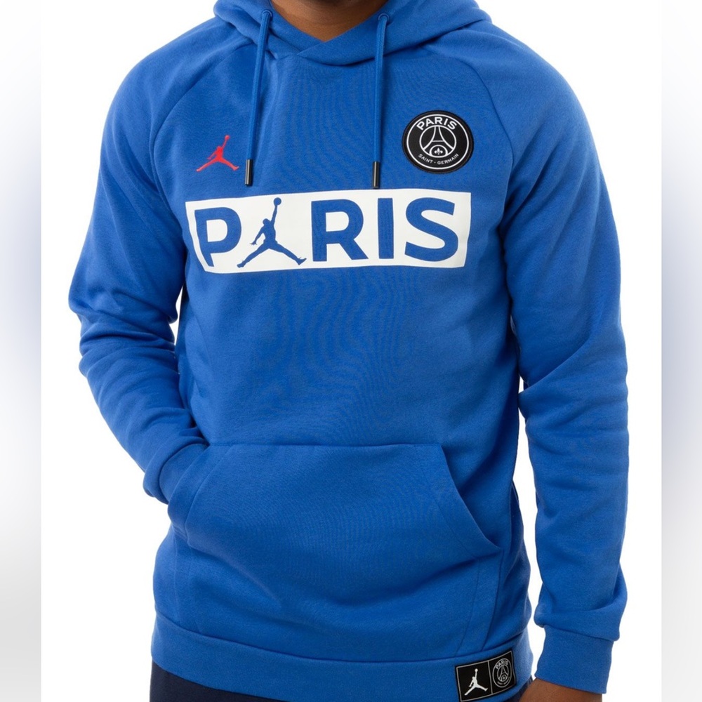 Nike Jordan PSG Fleece Pullover Hoodie BQ8350-480 Size XL